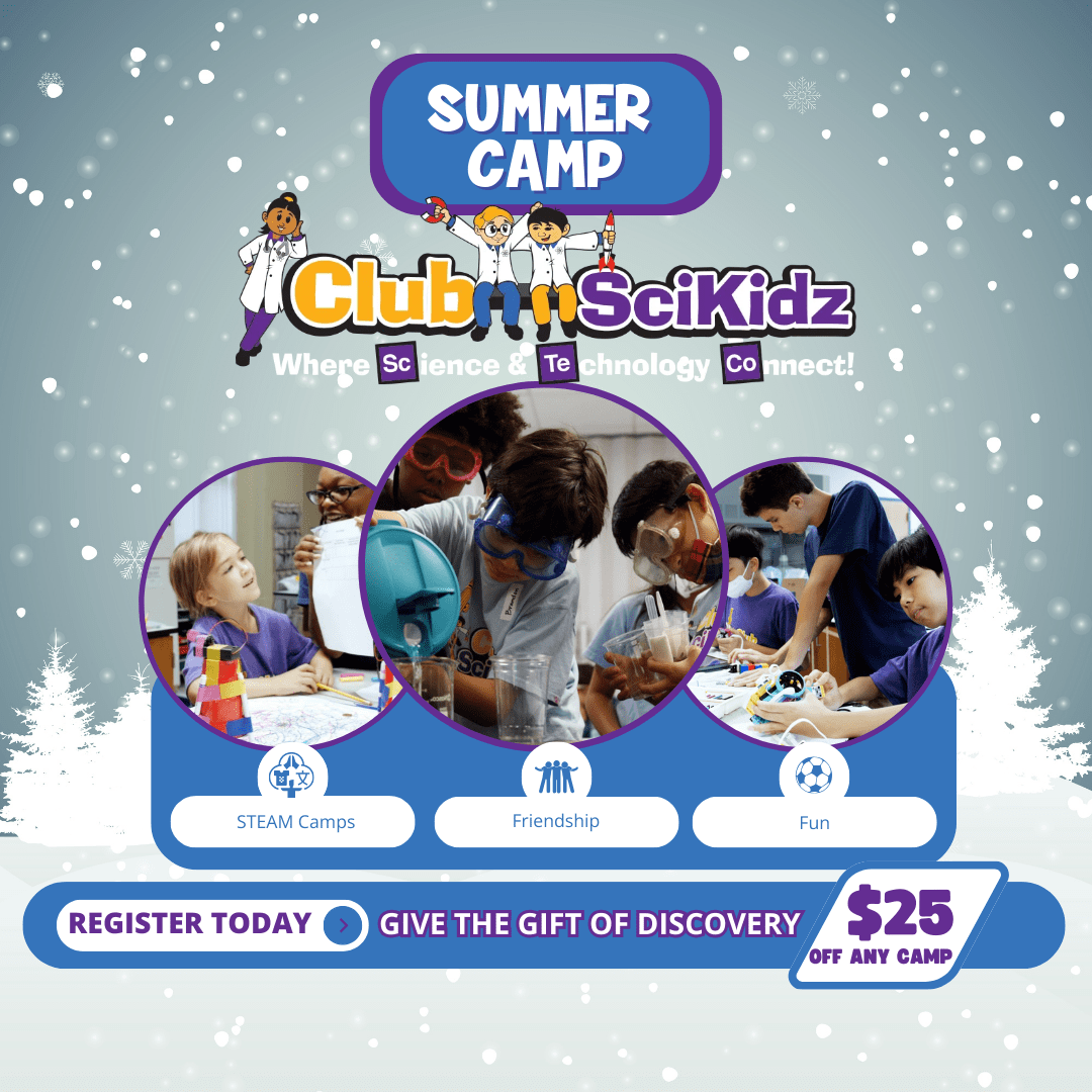 $25 off any camp with code SCIENCE