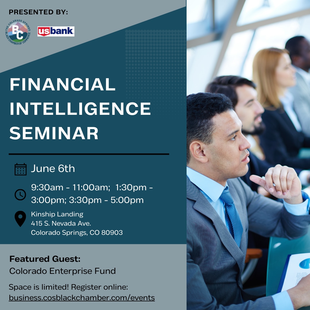 Flyer for Financial Intelligence Seminar