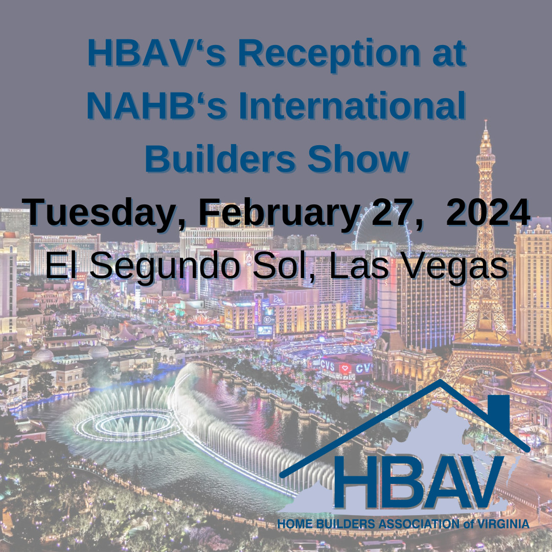 HBAV Reception at NAHB's IBS Event Registration