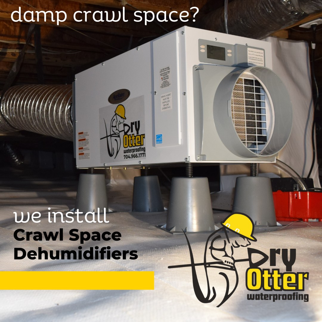 Crawl Space Encapsulation with Dehumidifer