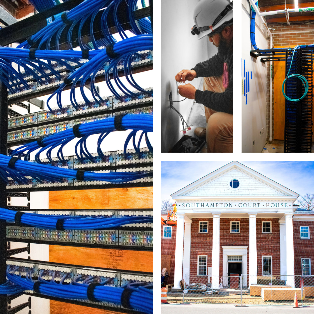 Cabling Install at Courthouse