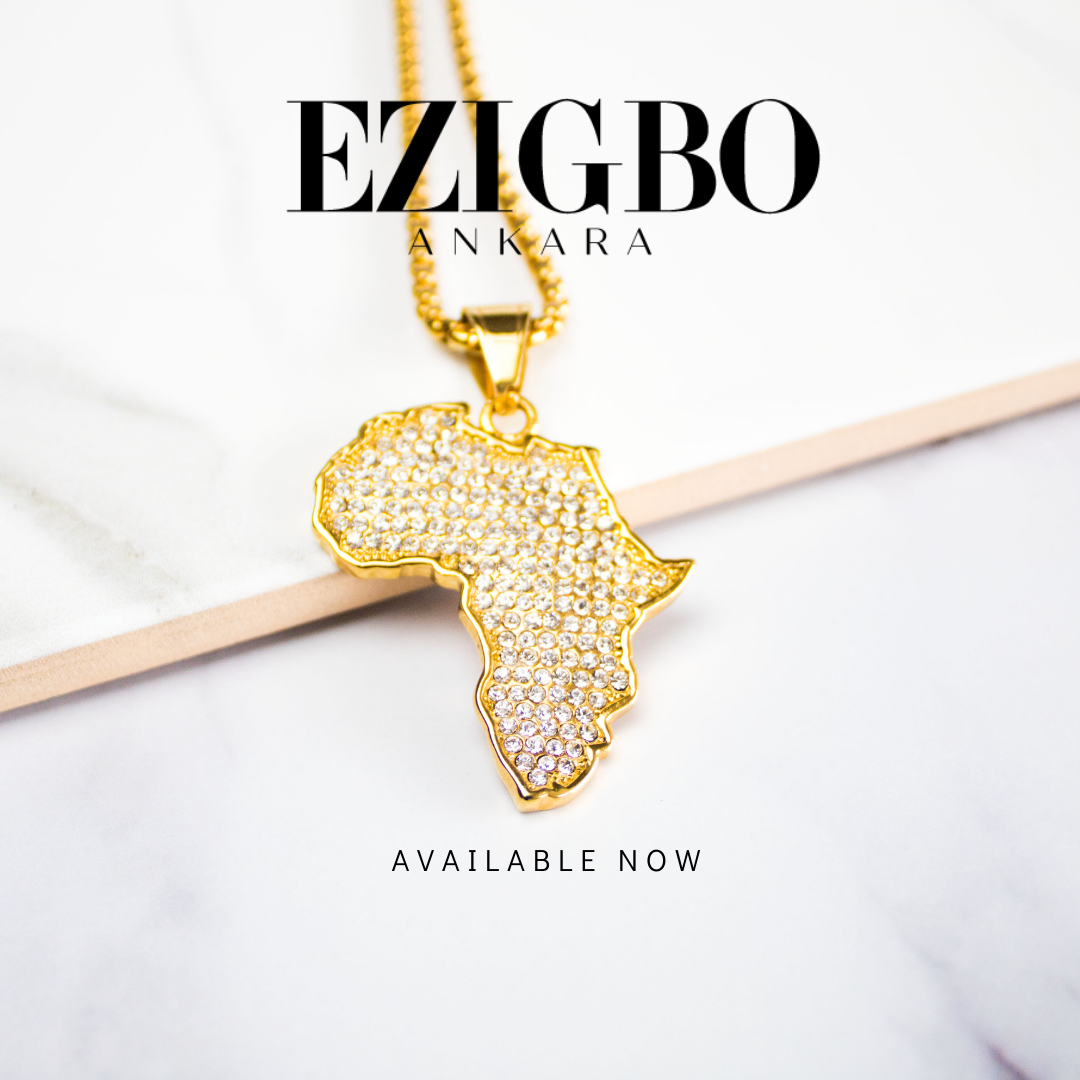 Ezigbo Ankara - Afrian Pendant Necklace