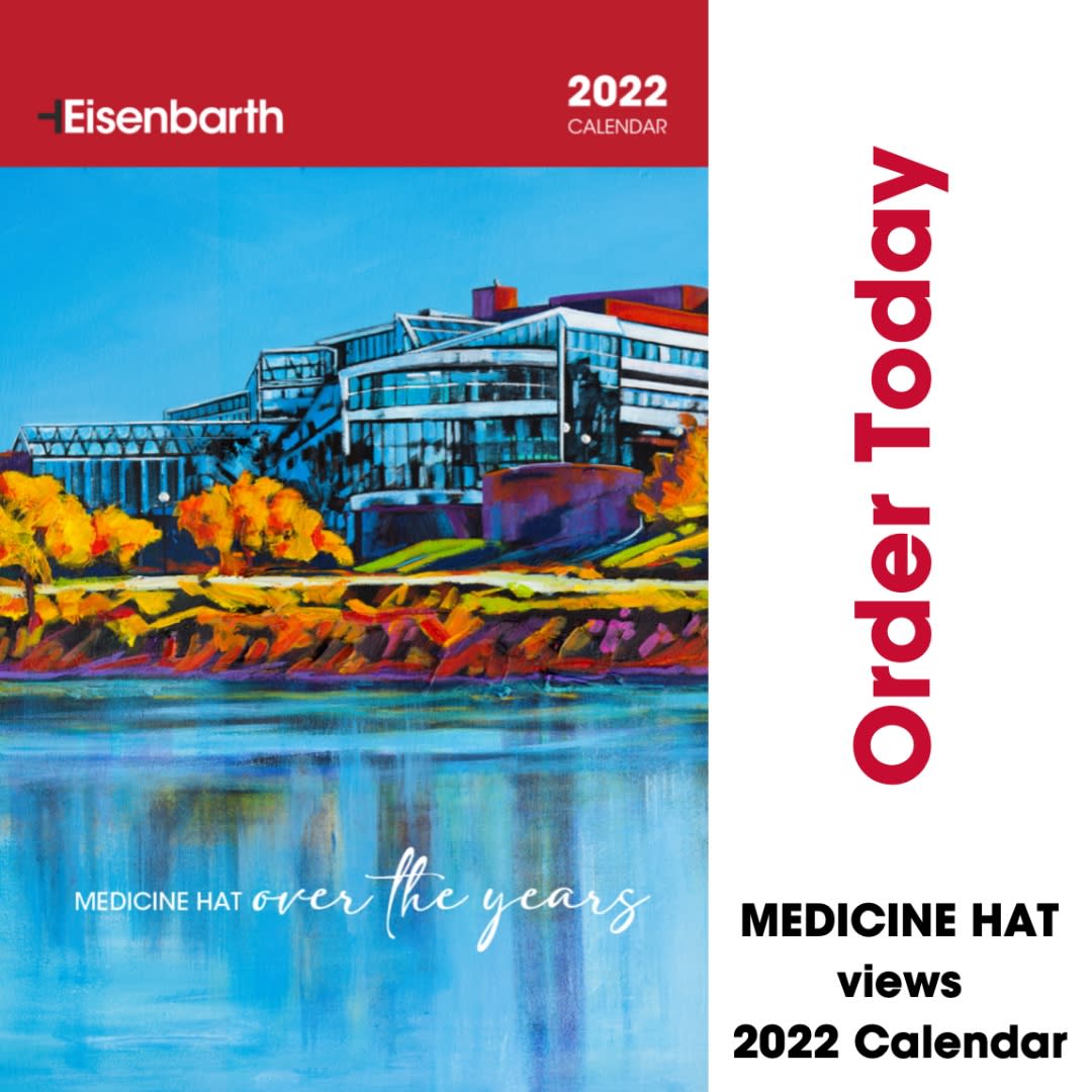 an image of the Medicine Hat 2022 Wall Calendar for sale