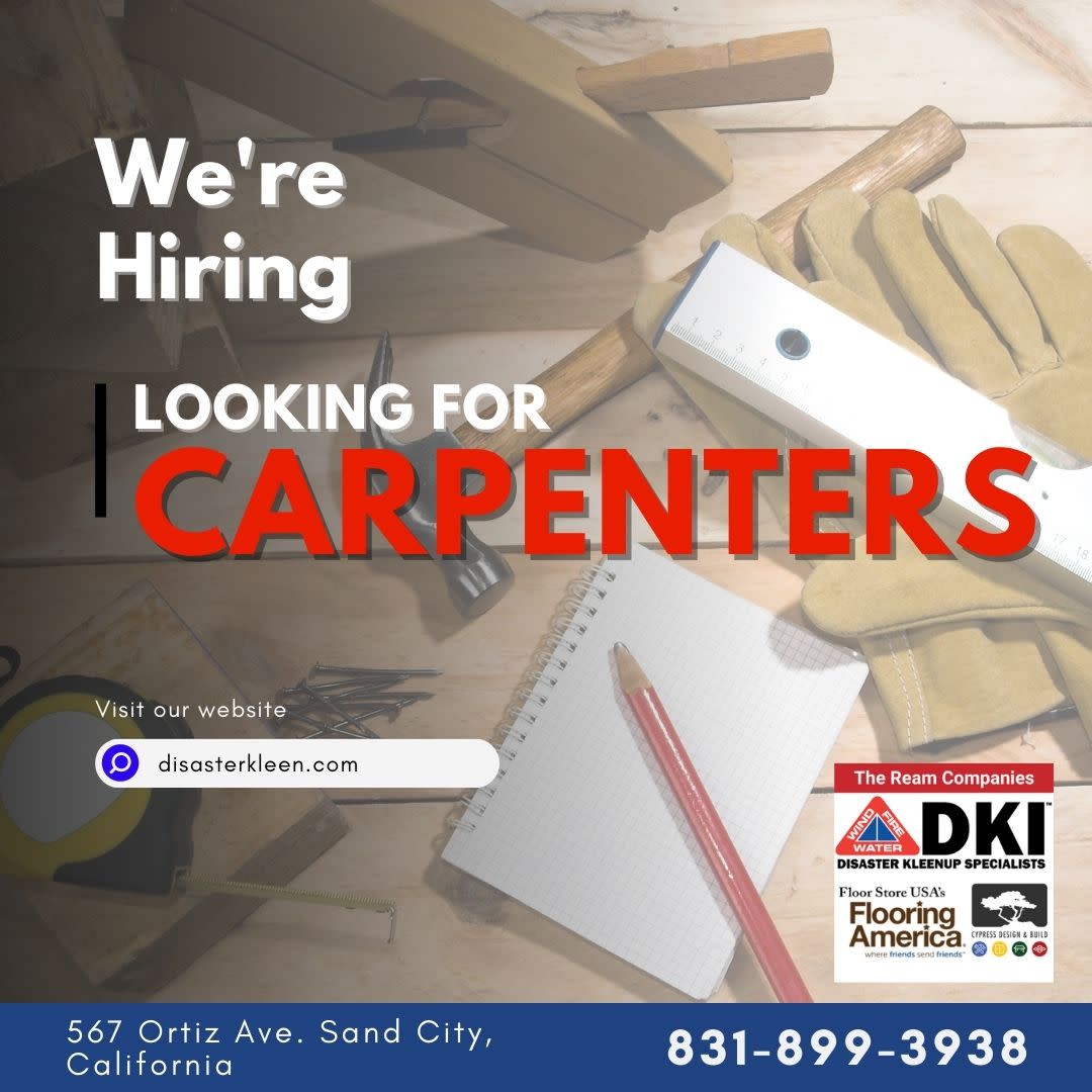 Now hiring carpenters