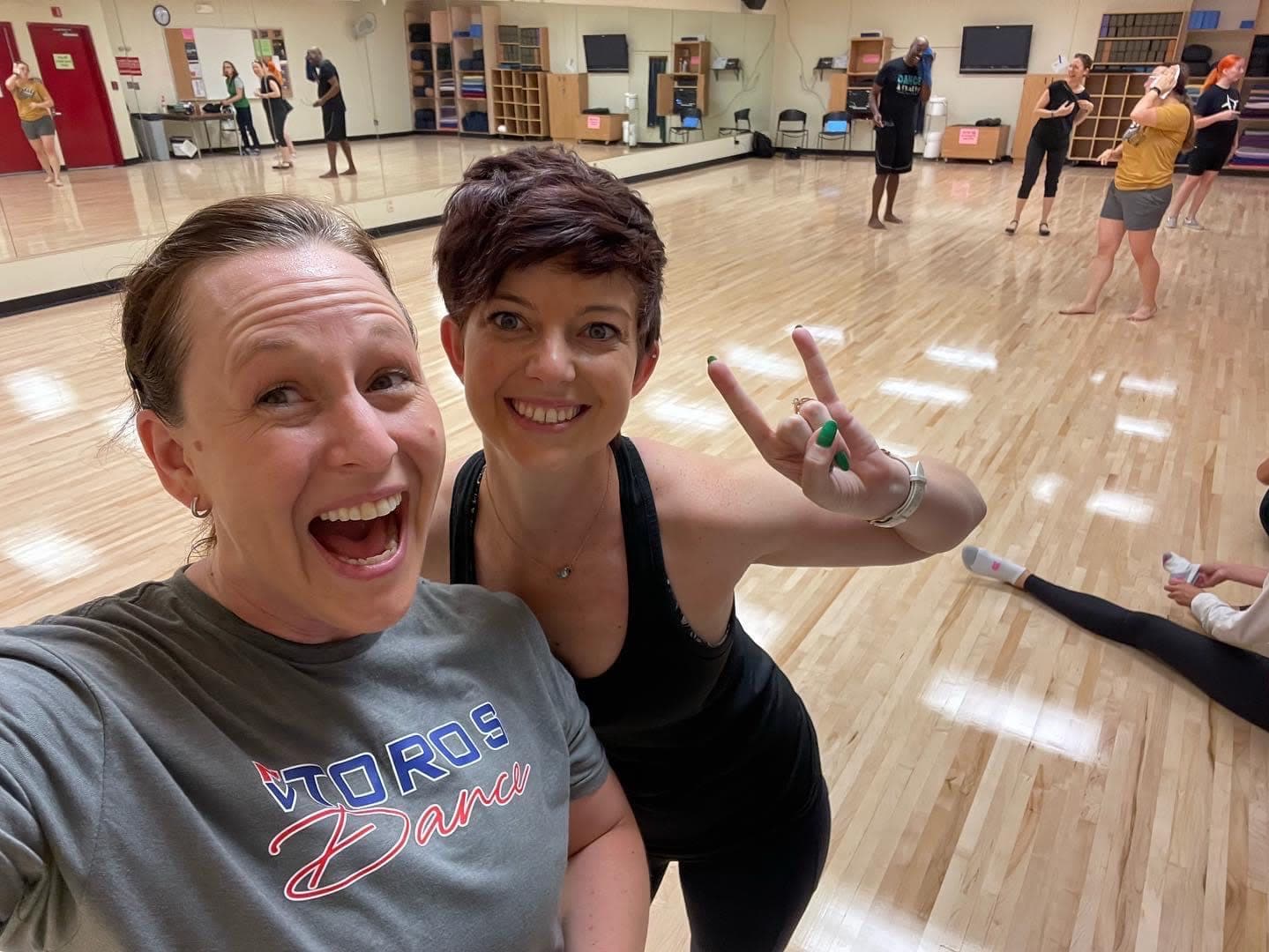 Dance Teachers enjoying their Professional Development