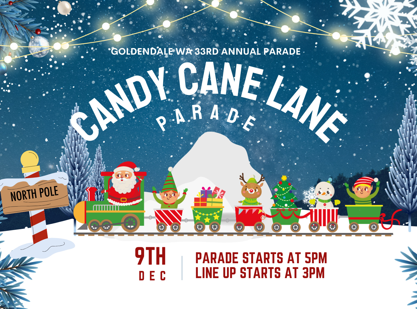 Candy Cane Lane Parade