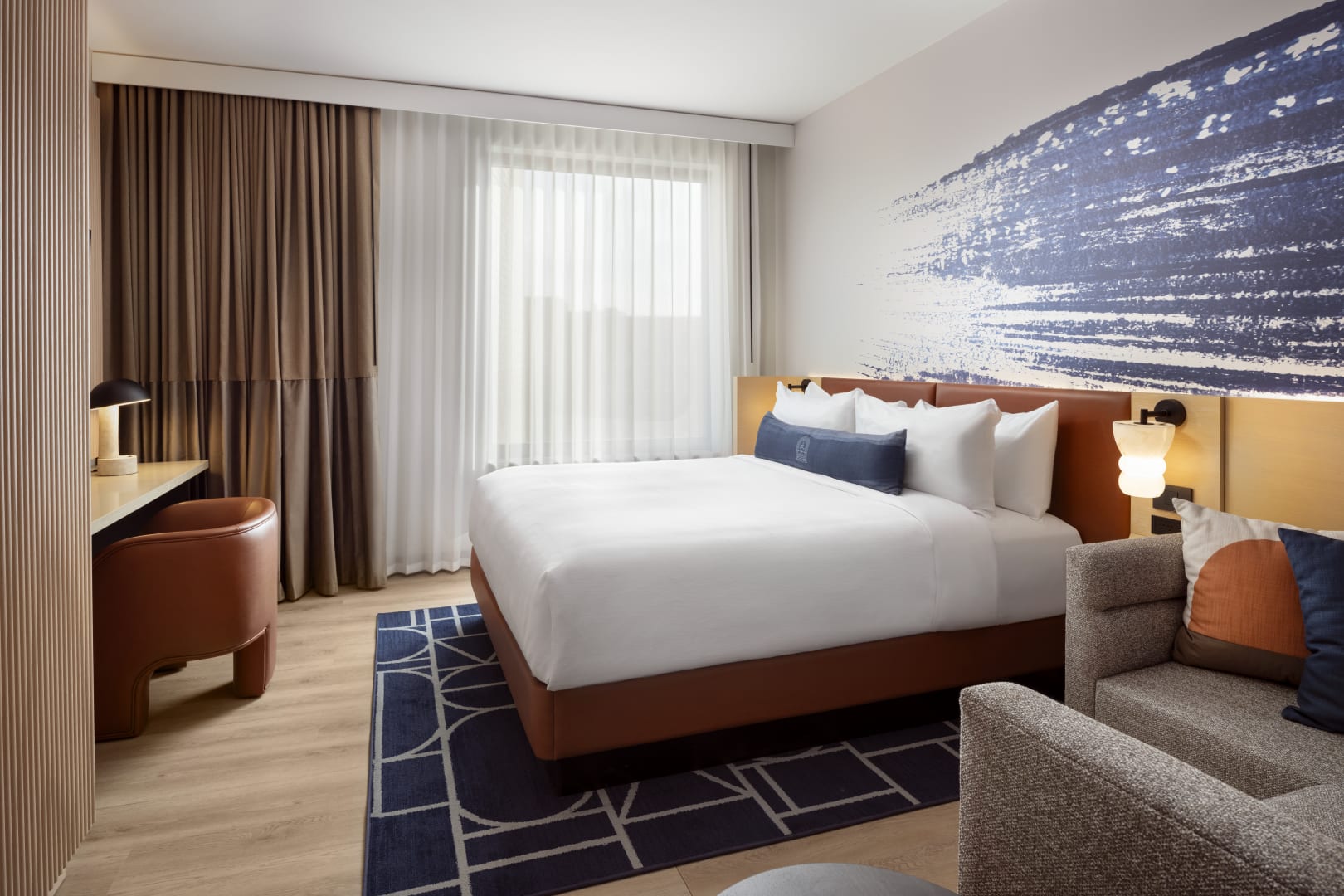 A view of our King room at Cascade Hotel