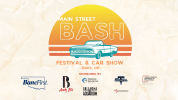 A graphic for the Main Street Bash Festival and Car Show on Sept. 18, 2021.