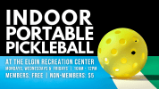 Indoor Portable Pickleball Flyer 2024