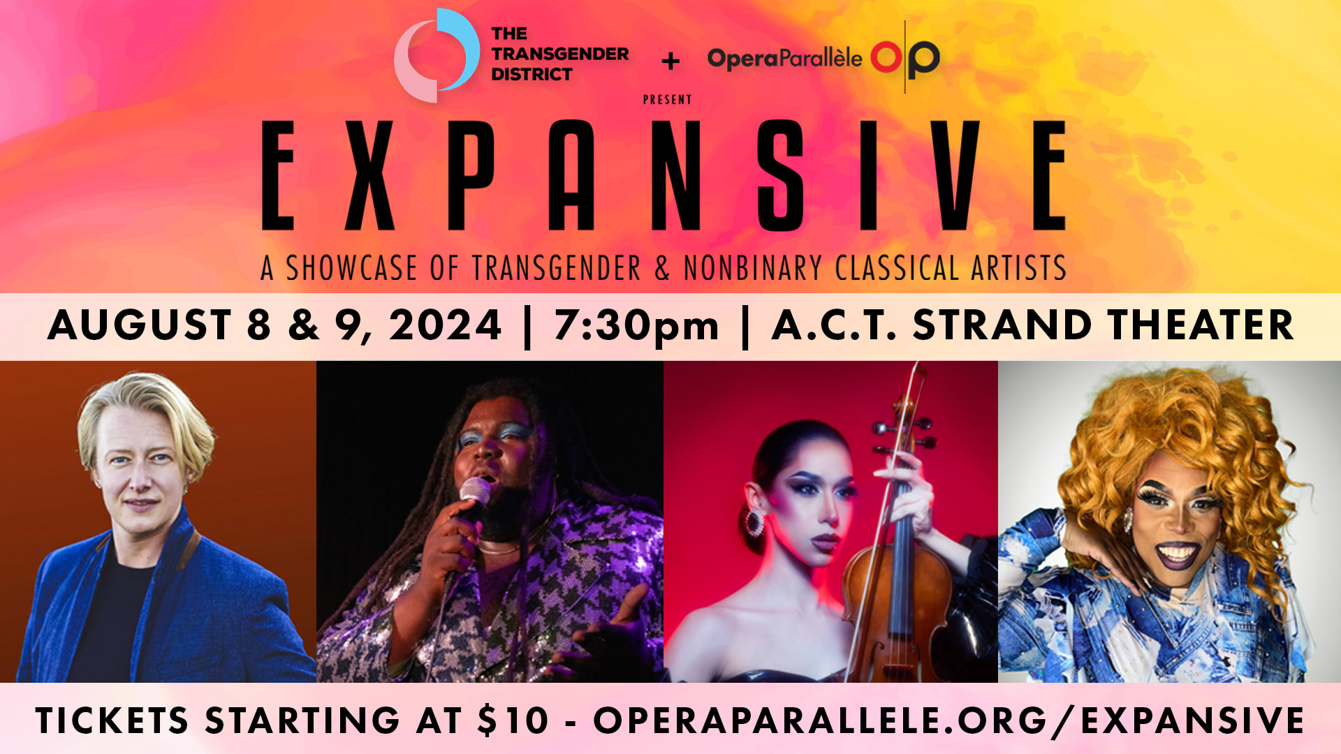 Expansive – A Showcase of Transgender & Non-Binary Classical Artists