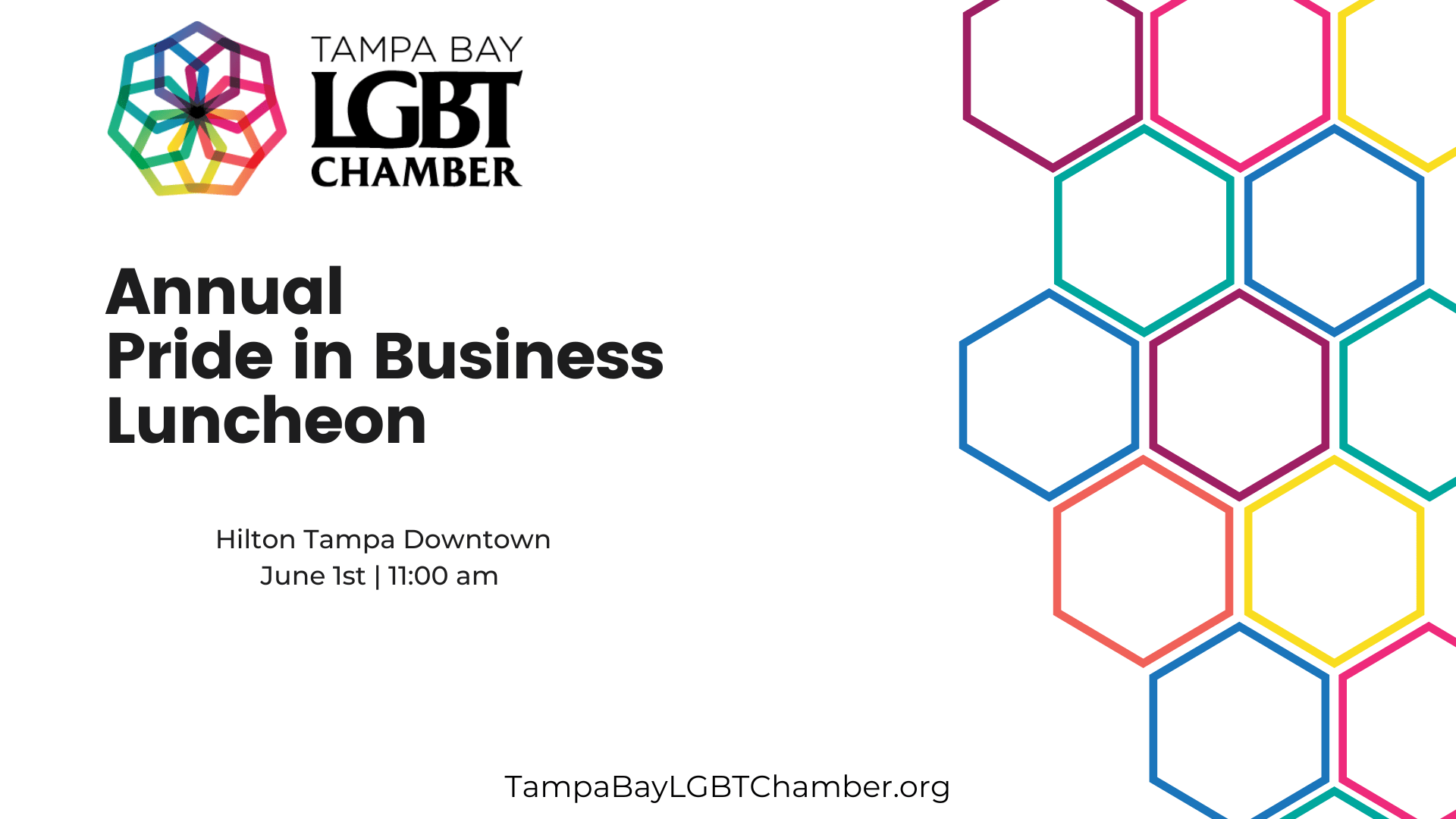 Tampa Bay LGBT Chamber Pride in Business Luncheon