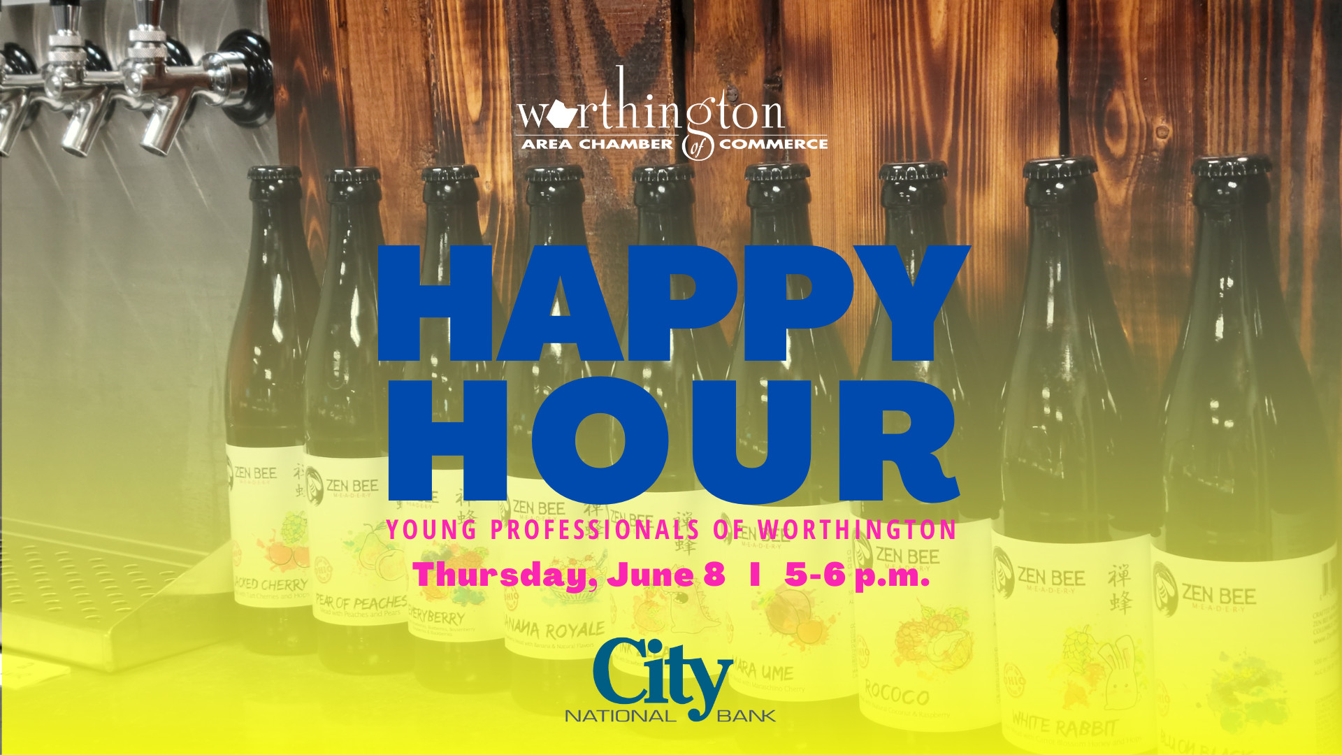 YP Happy Hour at Zen Bee Meadery Worthington Area Chamber of Commerce OH