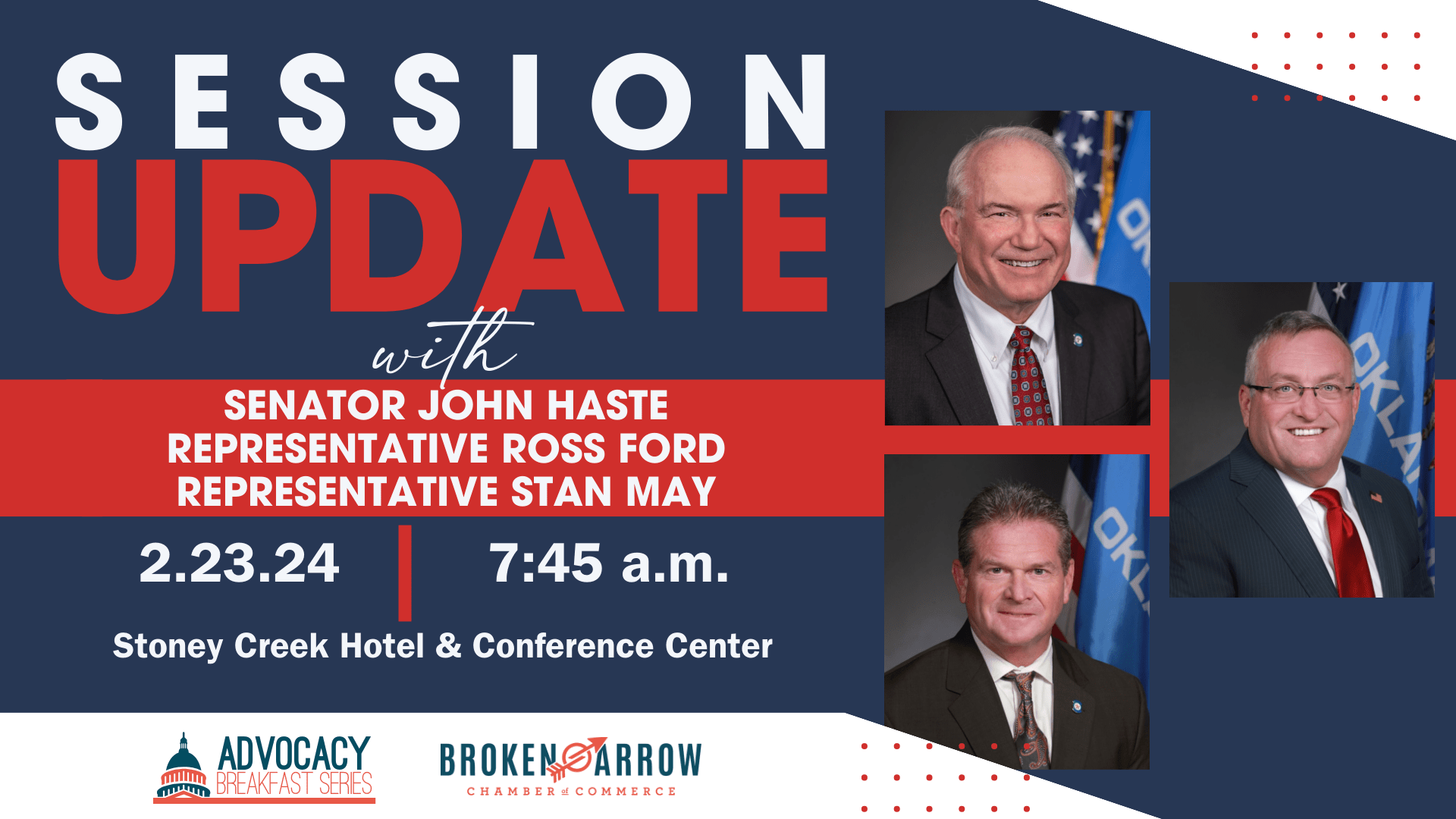 Advocacy Breakfast: Oklahoma Session Update