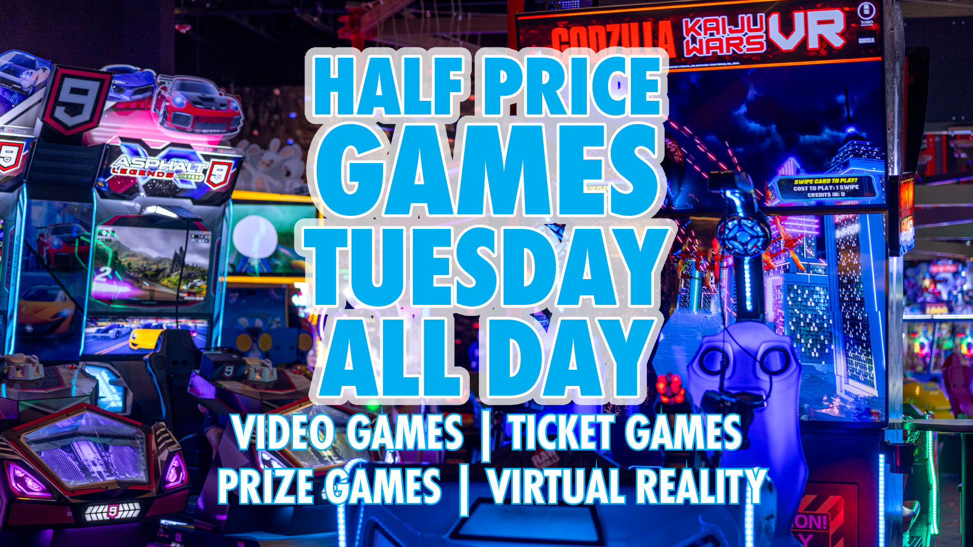 Half Price Video Games Promotional Slide