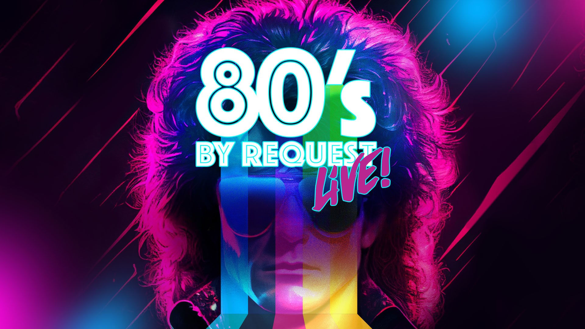 80’s by Request: LIVE! Banner