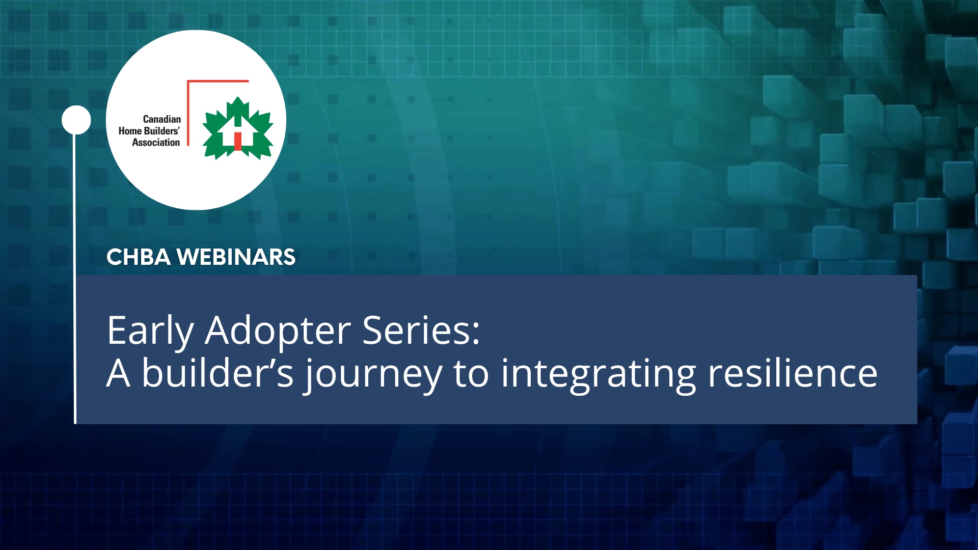 Early Adopter Series webinar