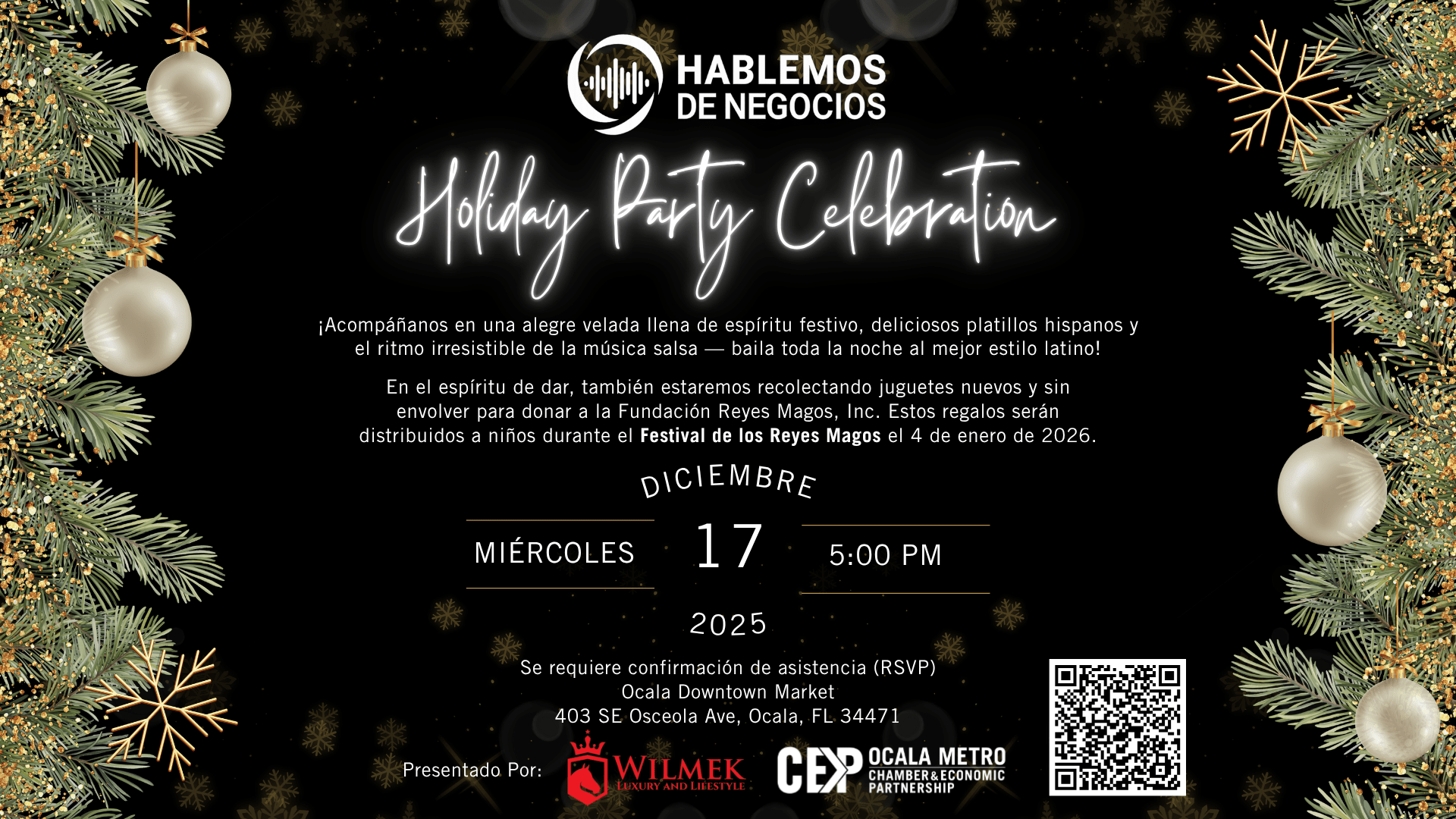 HABLEMOS DE NEGOCIOS Holiday Party