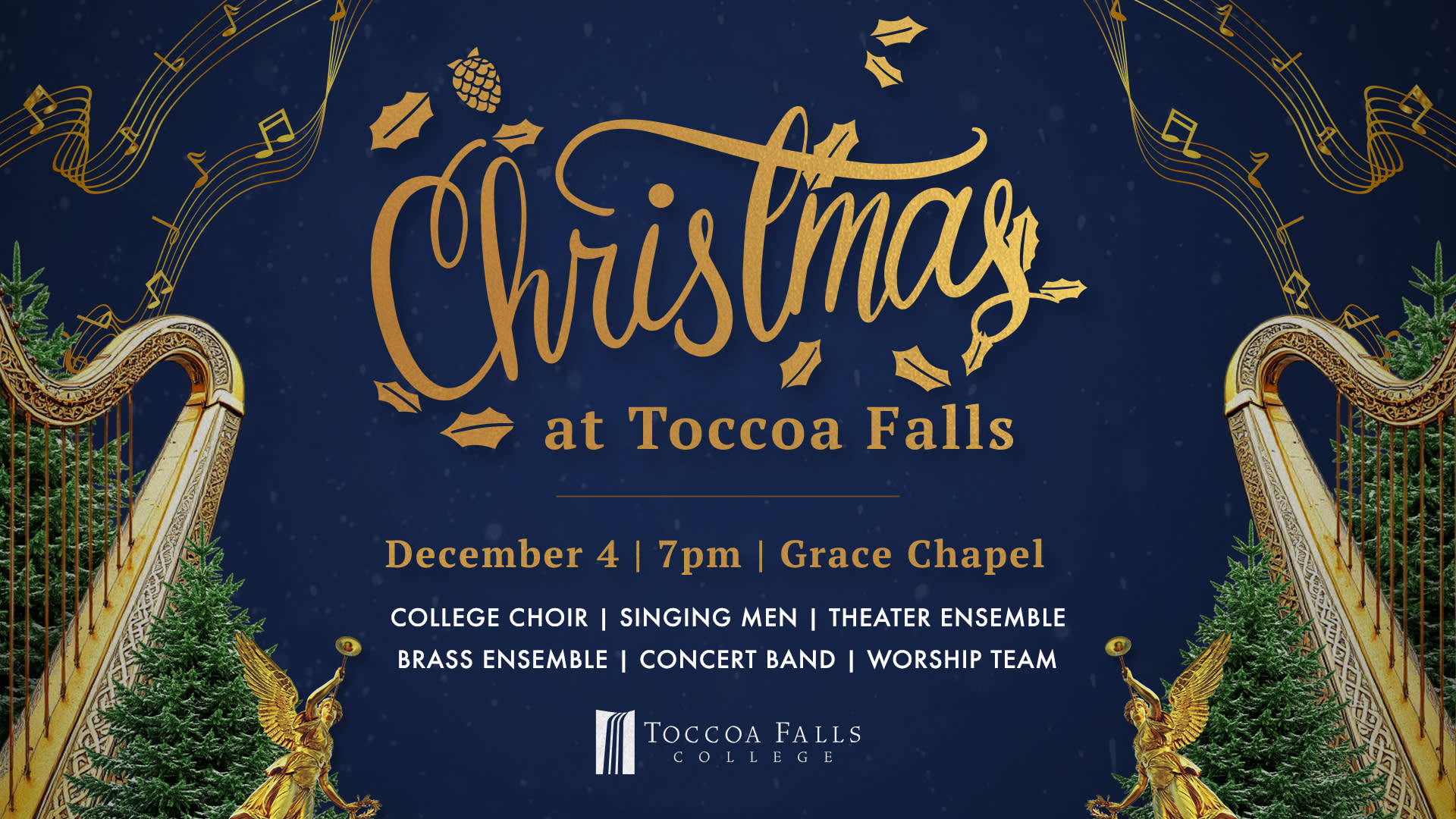 Christmas at Toccoa Falls December 4, 2025