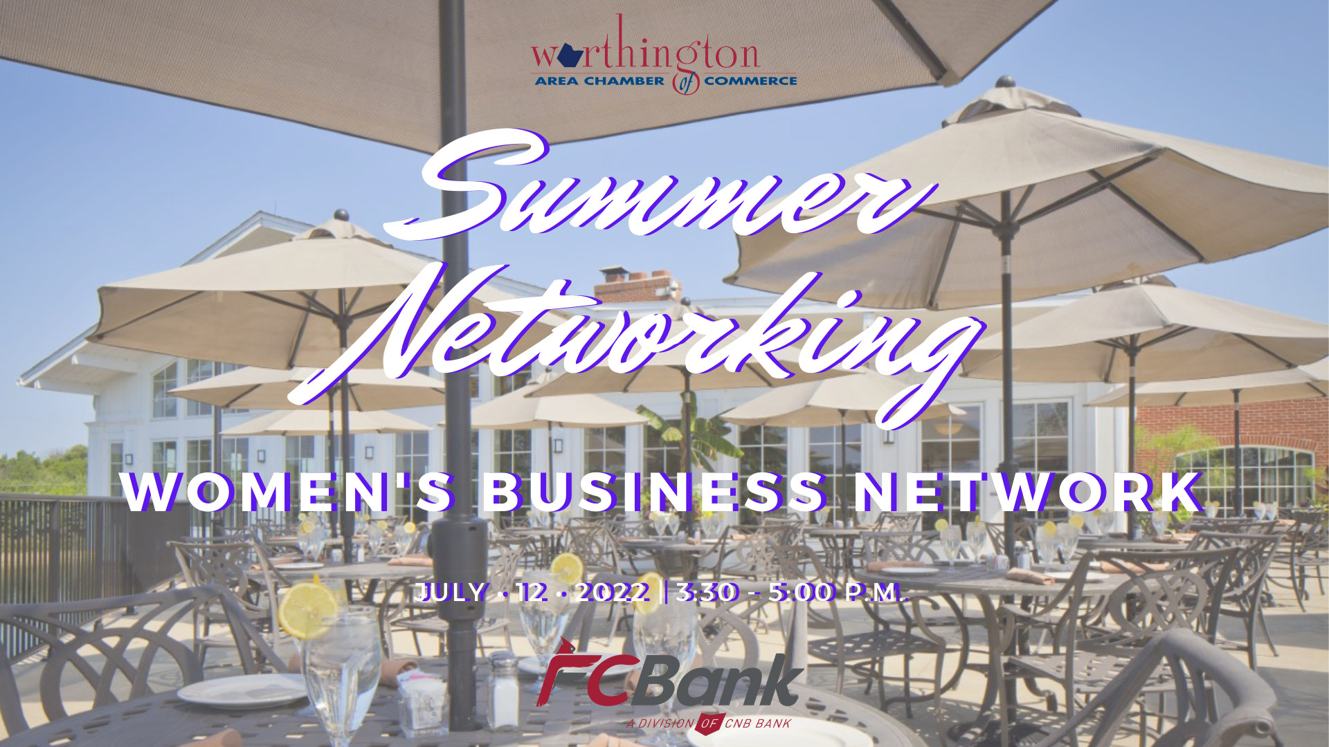 WBN Summer Networking is an outdoor networking opportunity for Worthington Area women business leaders.