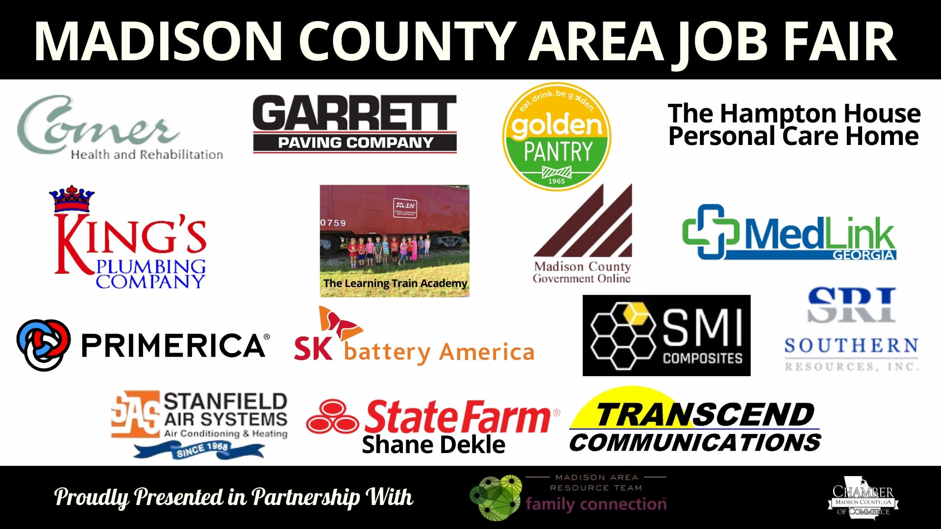 Madison County Area Job Fair Madison County Chamber of Commerce