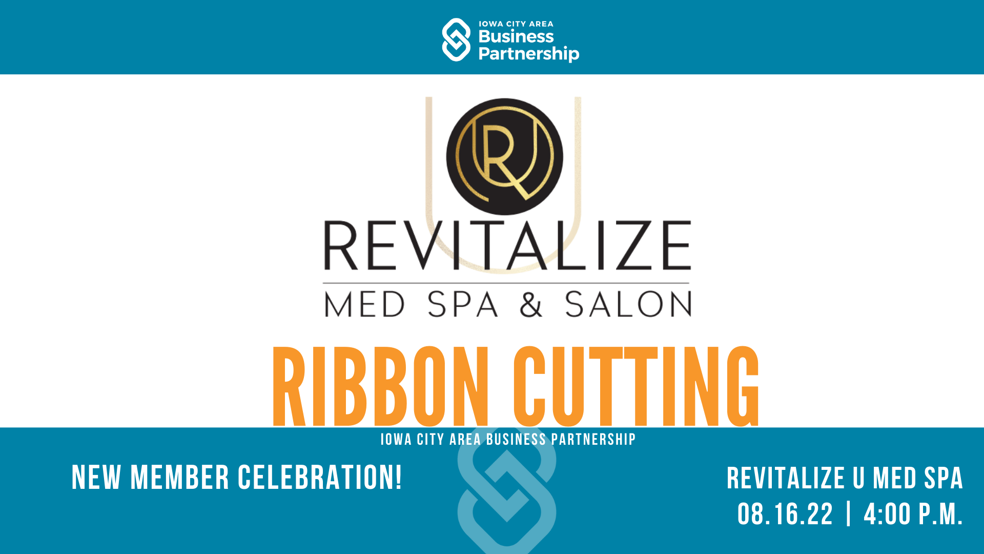 Revitalize U Med Spa & Salon ribbon cutting north liberty iowa