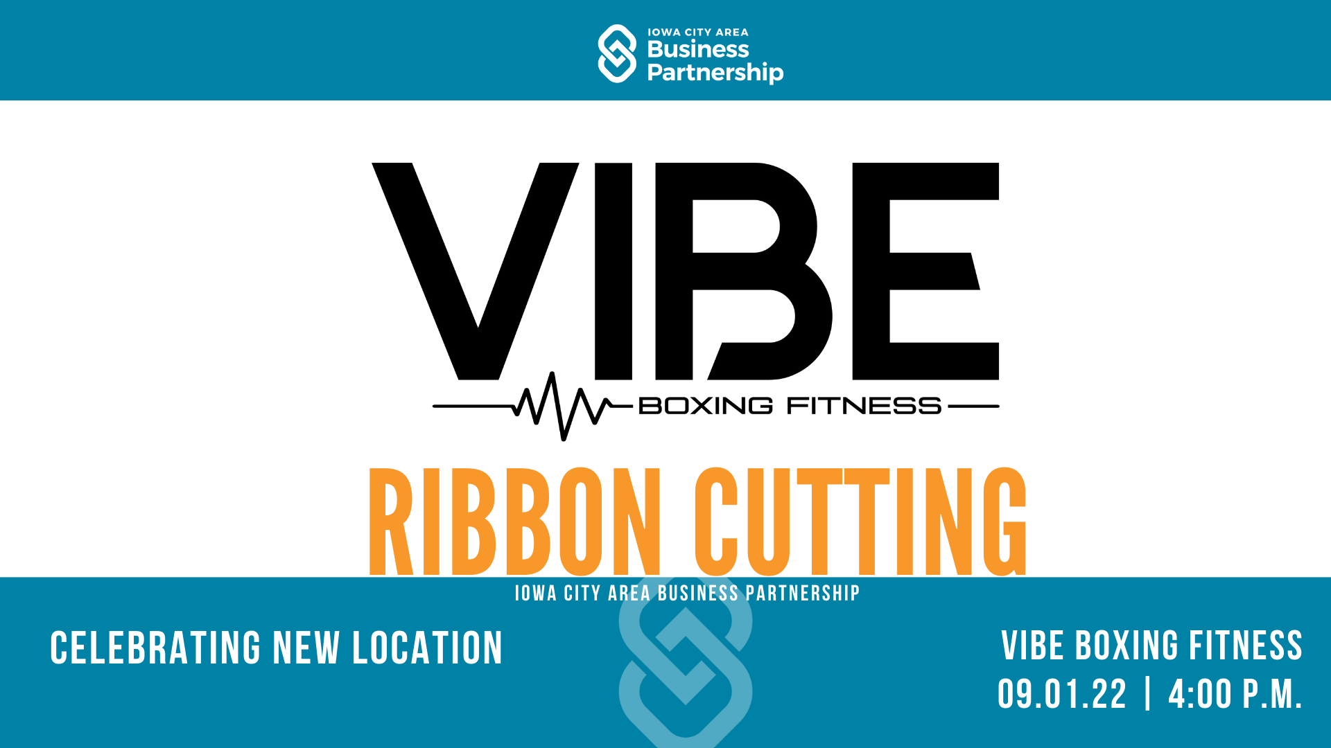 VIBE Boxing Fitness ribbon cutting in iowa city