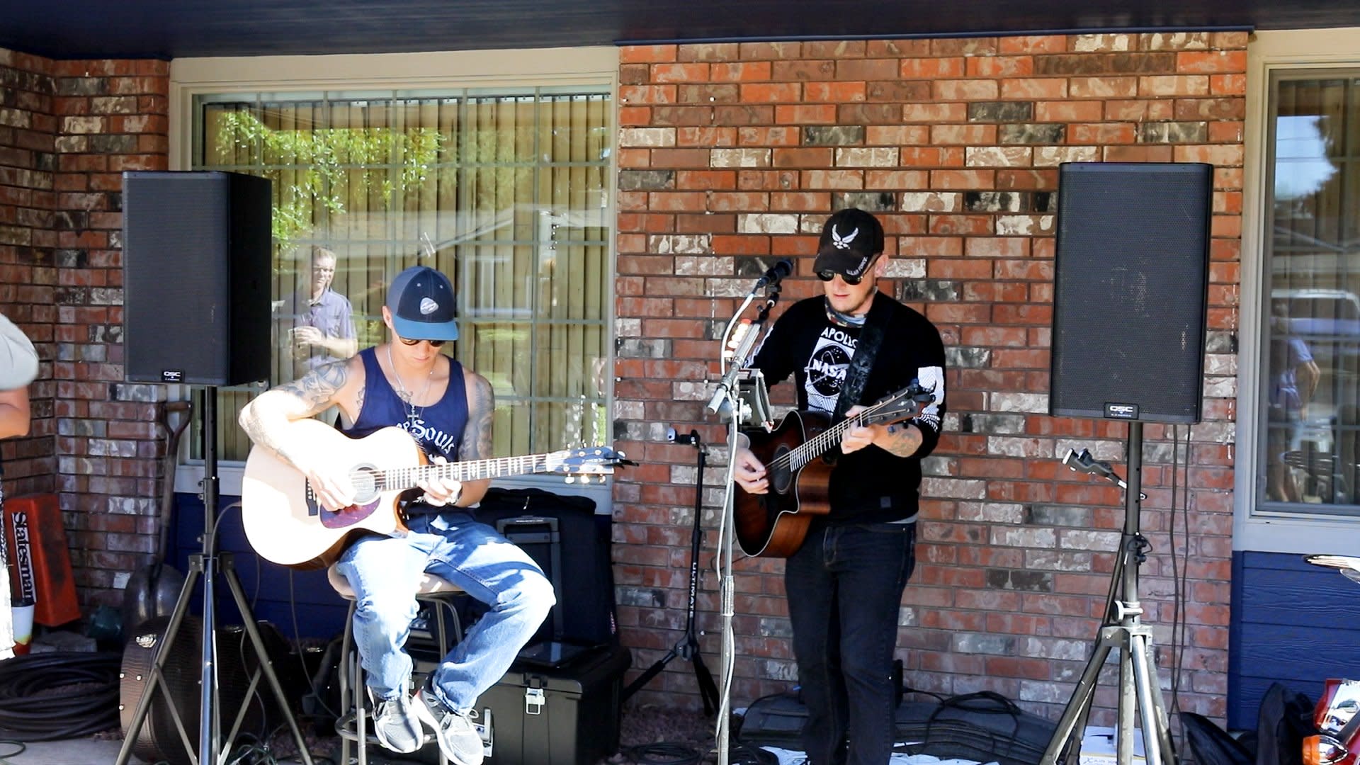 Boondock Boys playing at Keizer Chamber Greeters