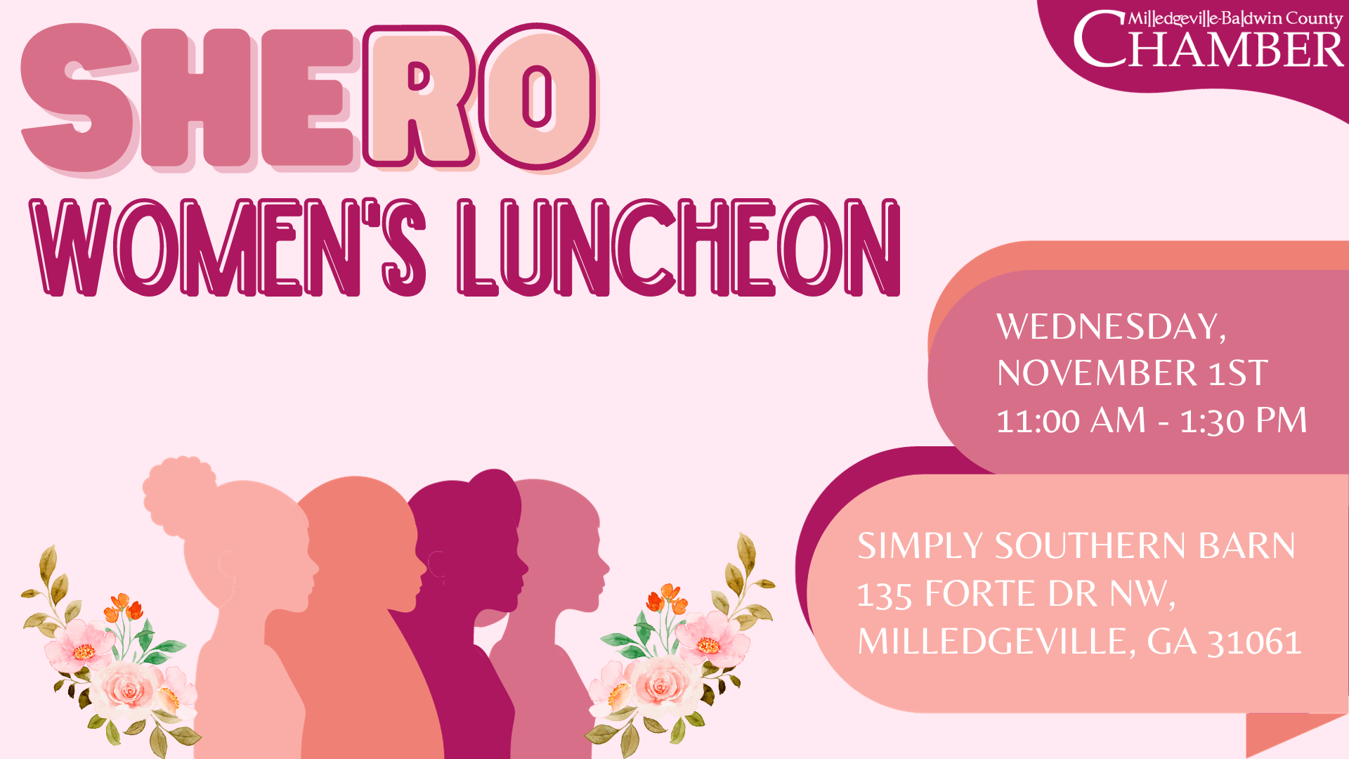 SHERO Women's Luncheon - Event Registration