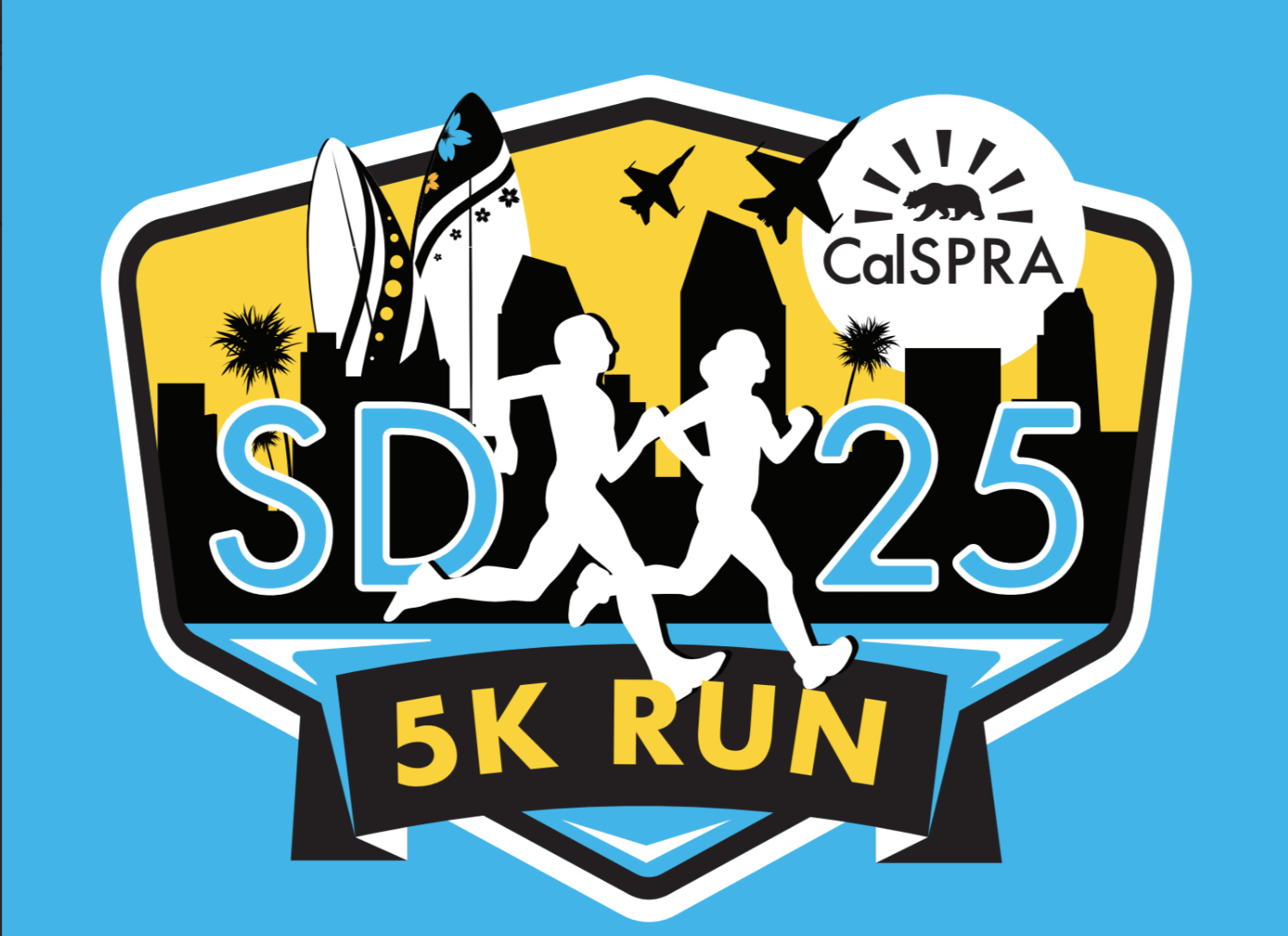 5k CalSPRA logo