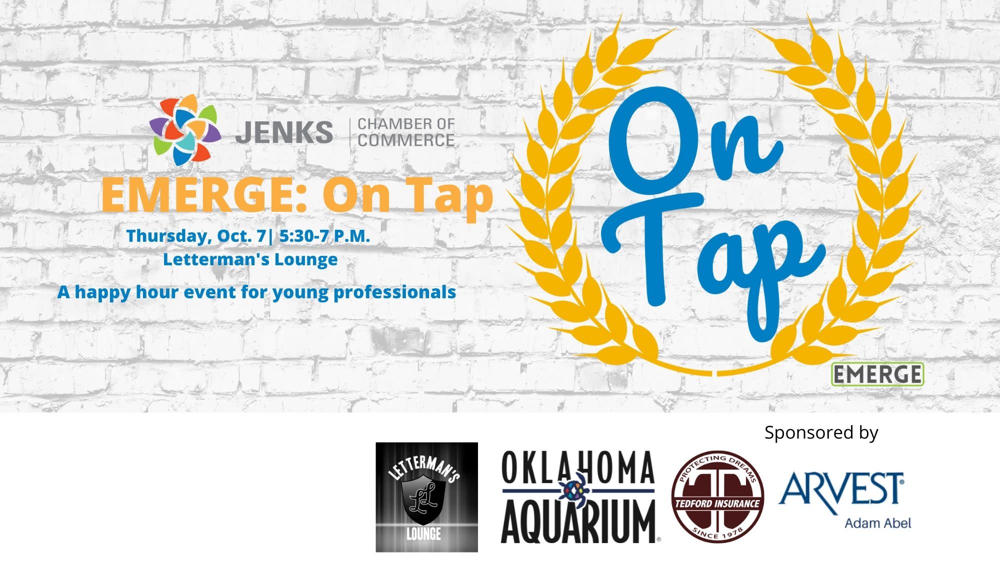 EMERGE young professionals will meet at Letterman's Lounge on Oct. 7.