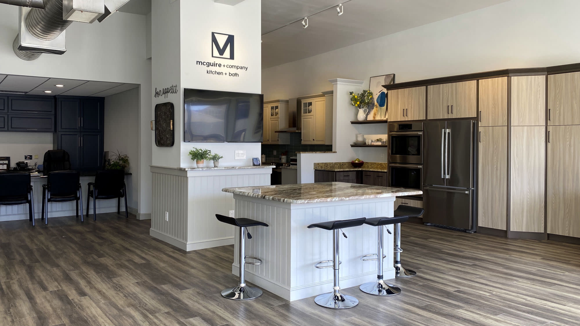 McGuire + Co. Kitchen & Bath Showroom Wakefield MA