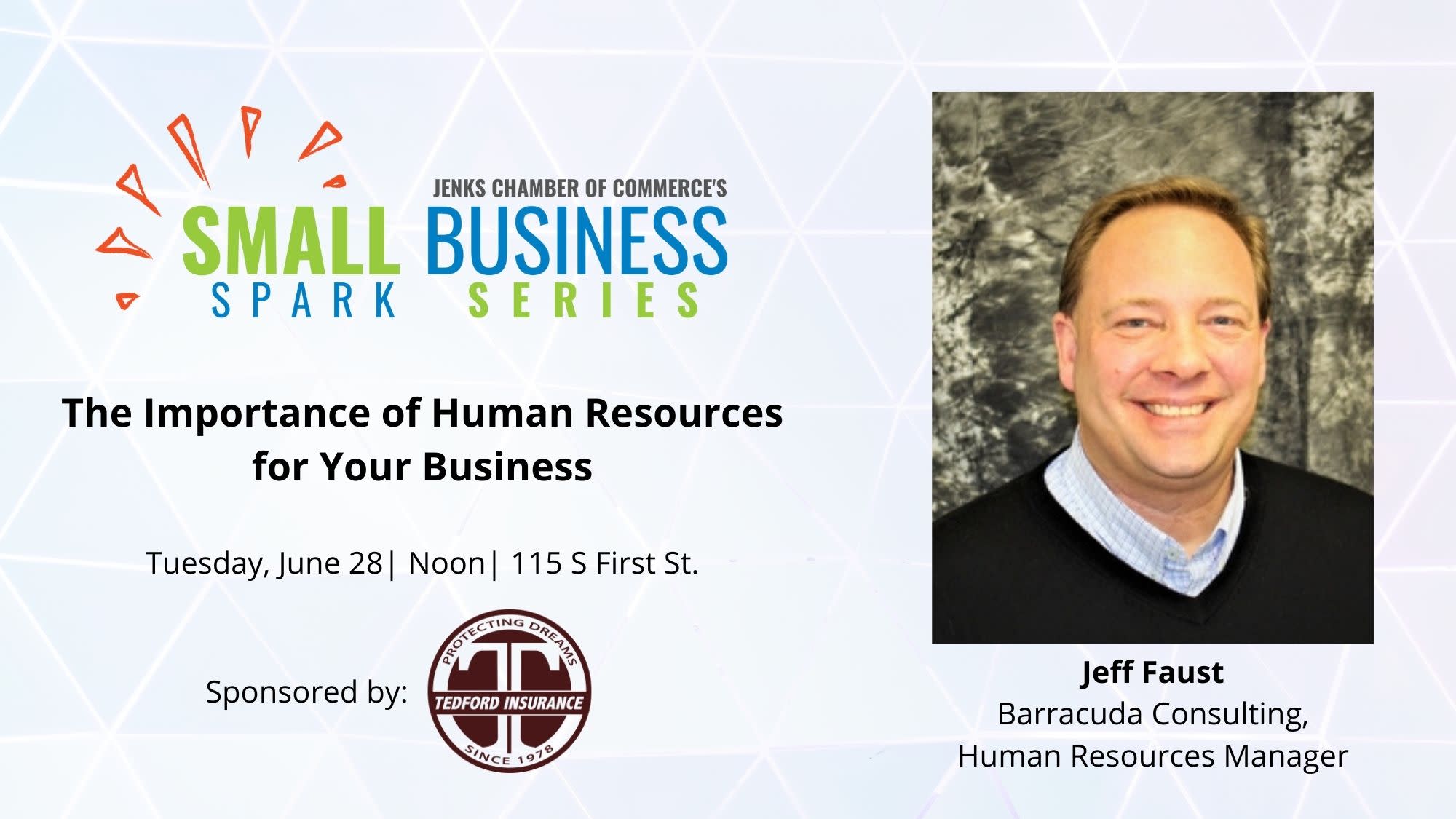 A graphic for Small Business Spark: Human Resources