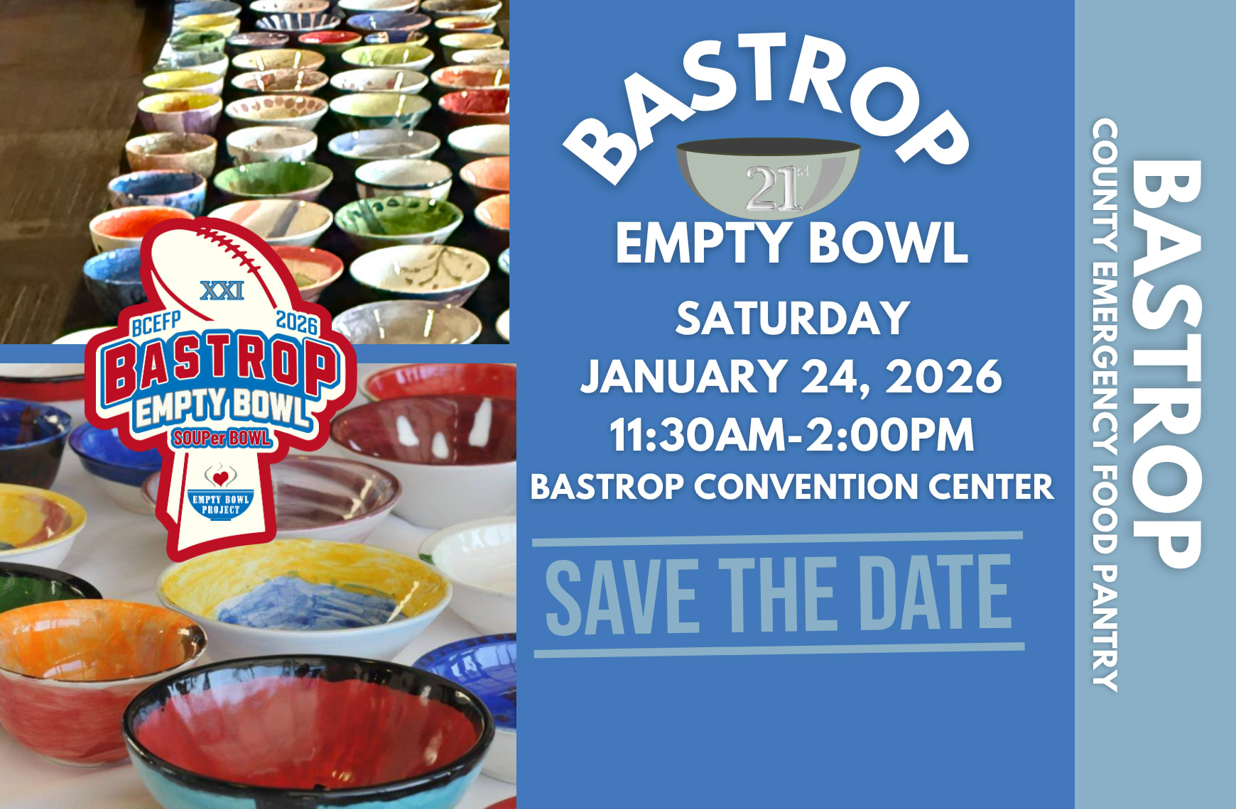 Bastrop Empty Bowl