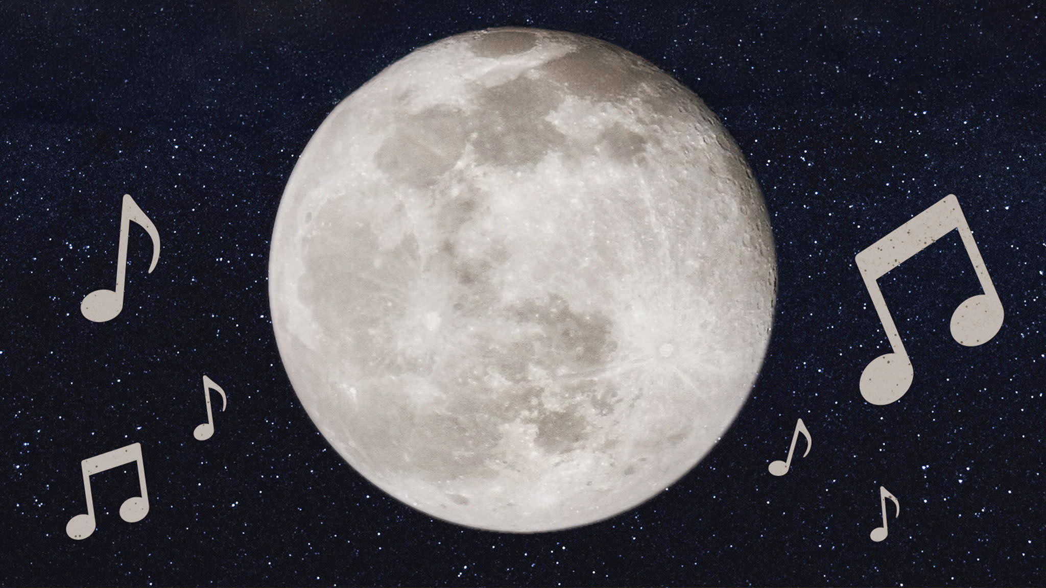 moon and music