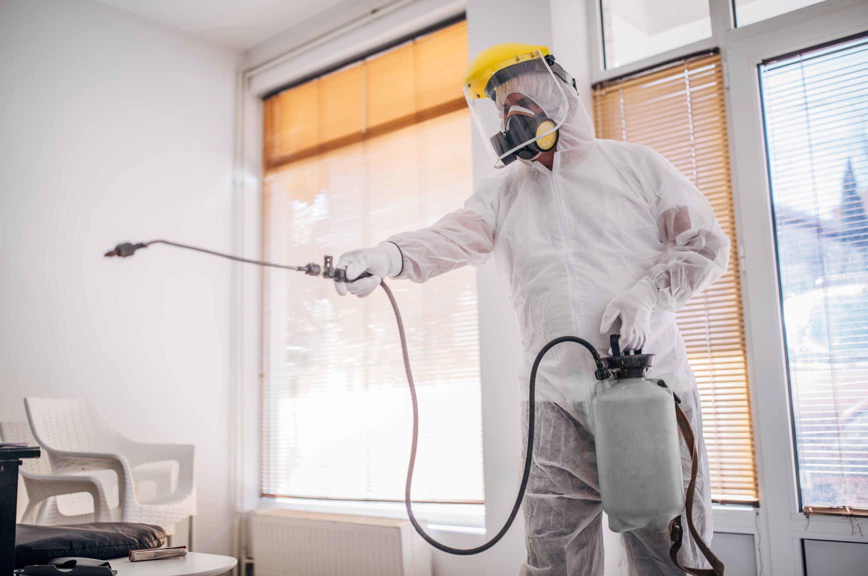 Disinfectant treatment