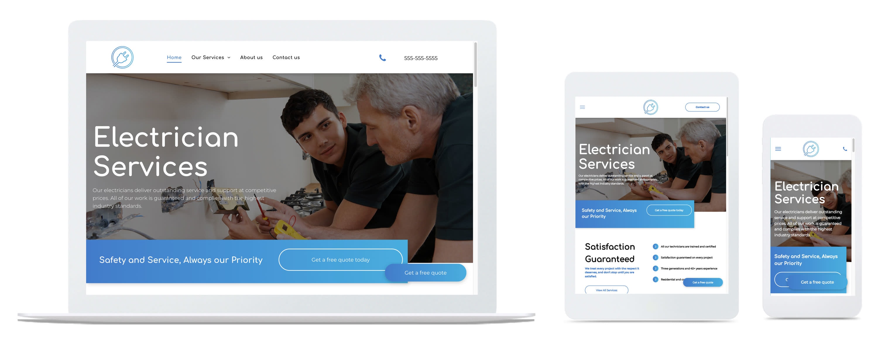 Electrician Website