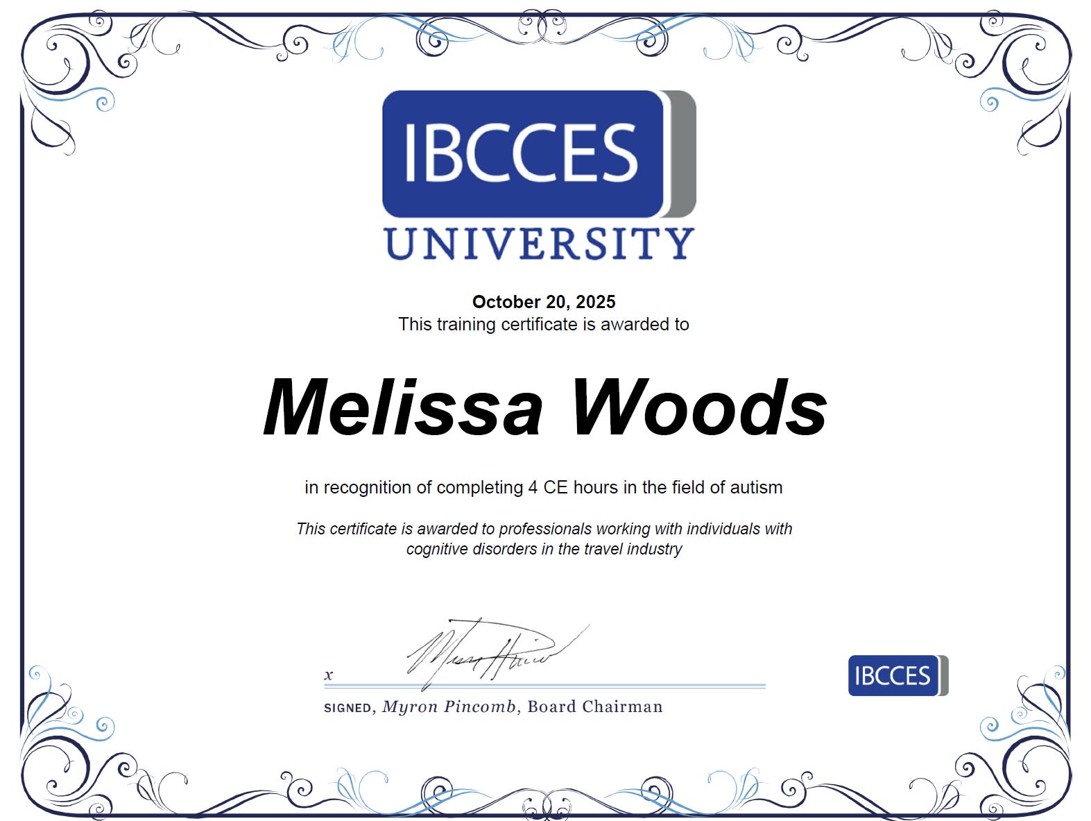 IBCCES Certification