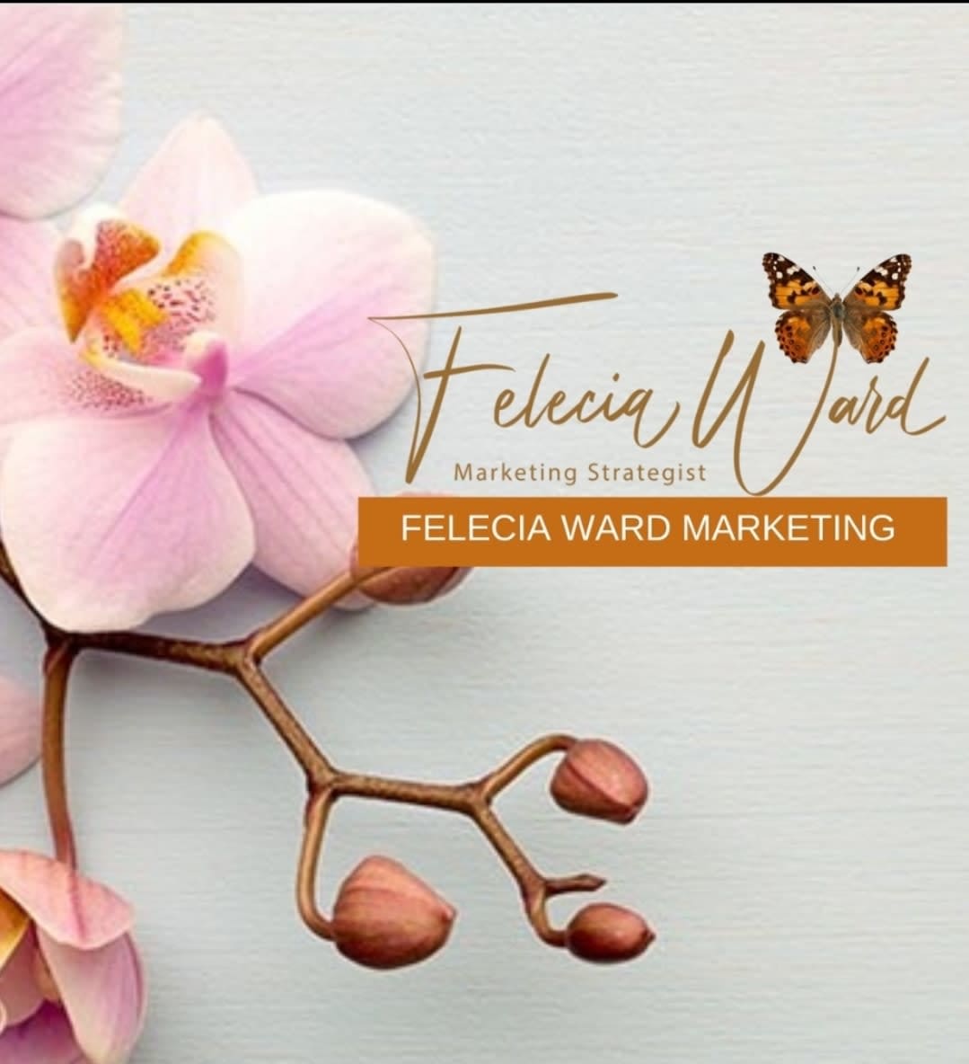 Company logo with a transformative butterfly