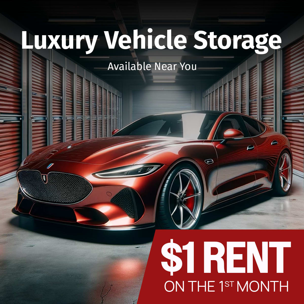 Lease is month to month, temp, control, garage drive up style & electrical options