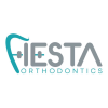 Fiesta Orthodontics logo featuring teal, white, and grey colors