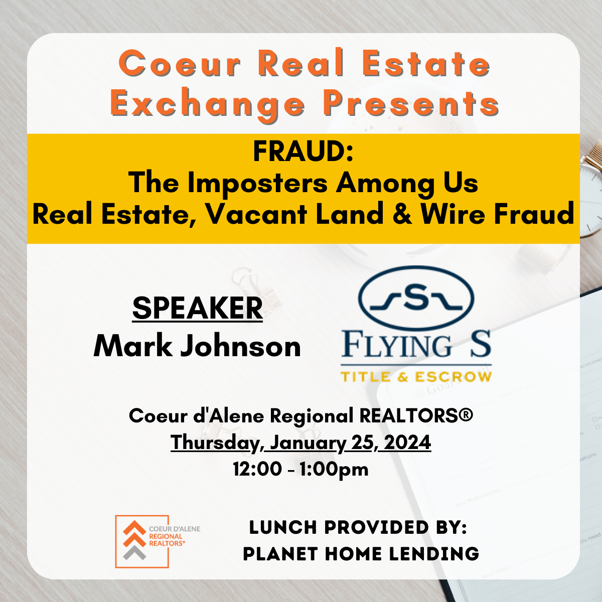 Coeur Real Estate Exchange Coeur d'Alene Regional REALTORS® CRR