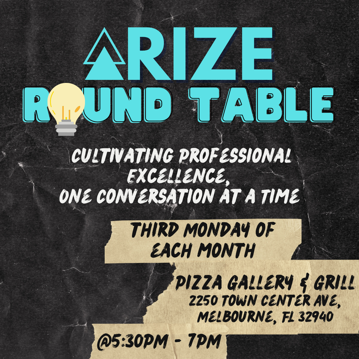 RIZE Roundtable default Cocoa Beach Regional Chamber of Commerce