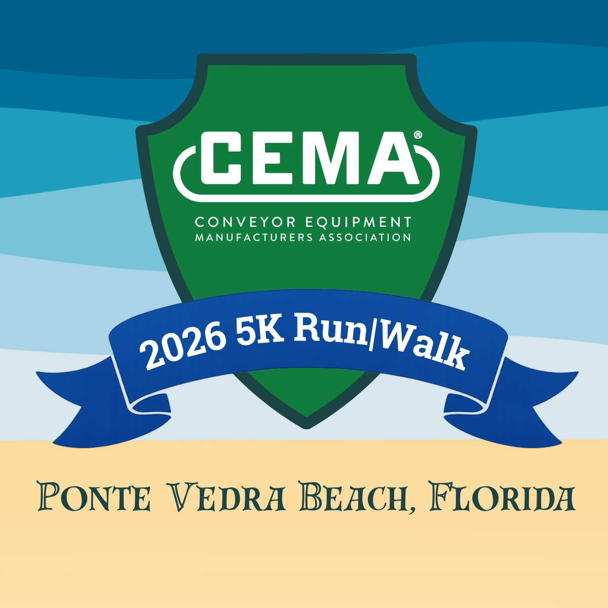 image of CEMA logo with banner saying 2026 5K Run|Walk