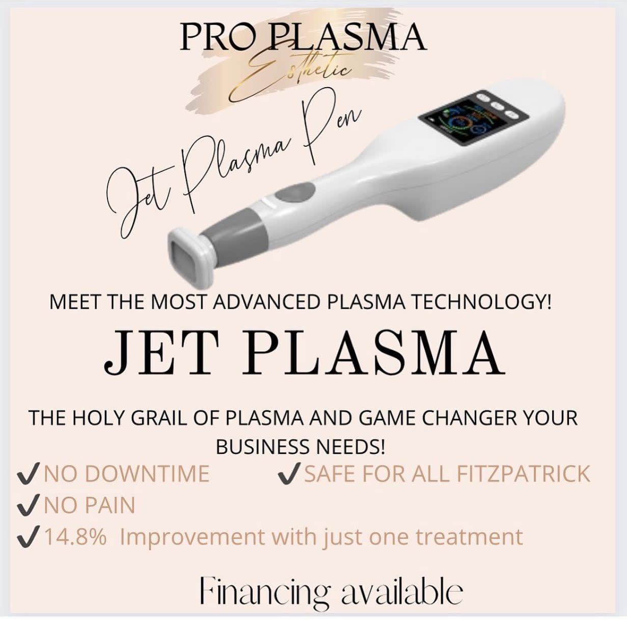 jet plasma pen training and certification available