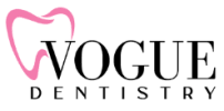 Vogue Dentistry logo representing a Texas dental practice offering general, cosmetic, and restorative dental care in a patien