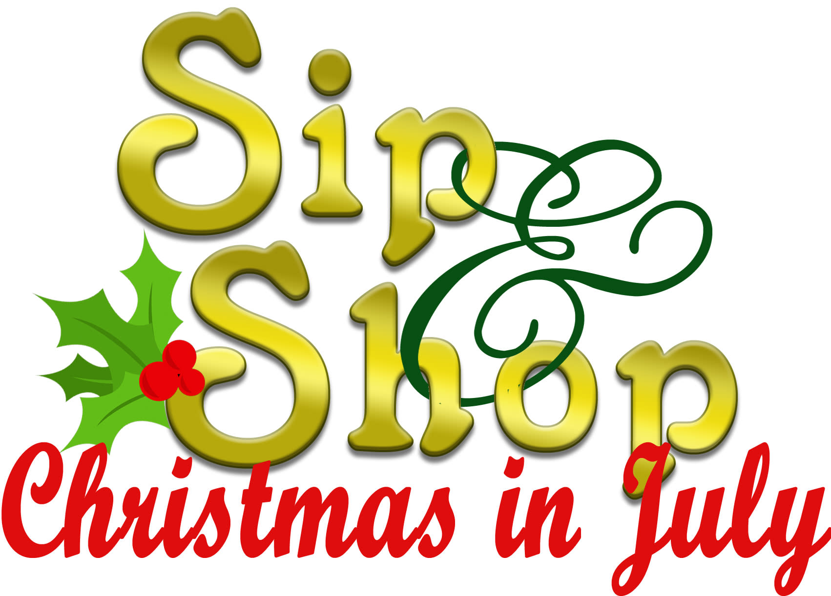Christmas in July Sip & Shop