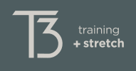 T3 Training + Stretch logo