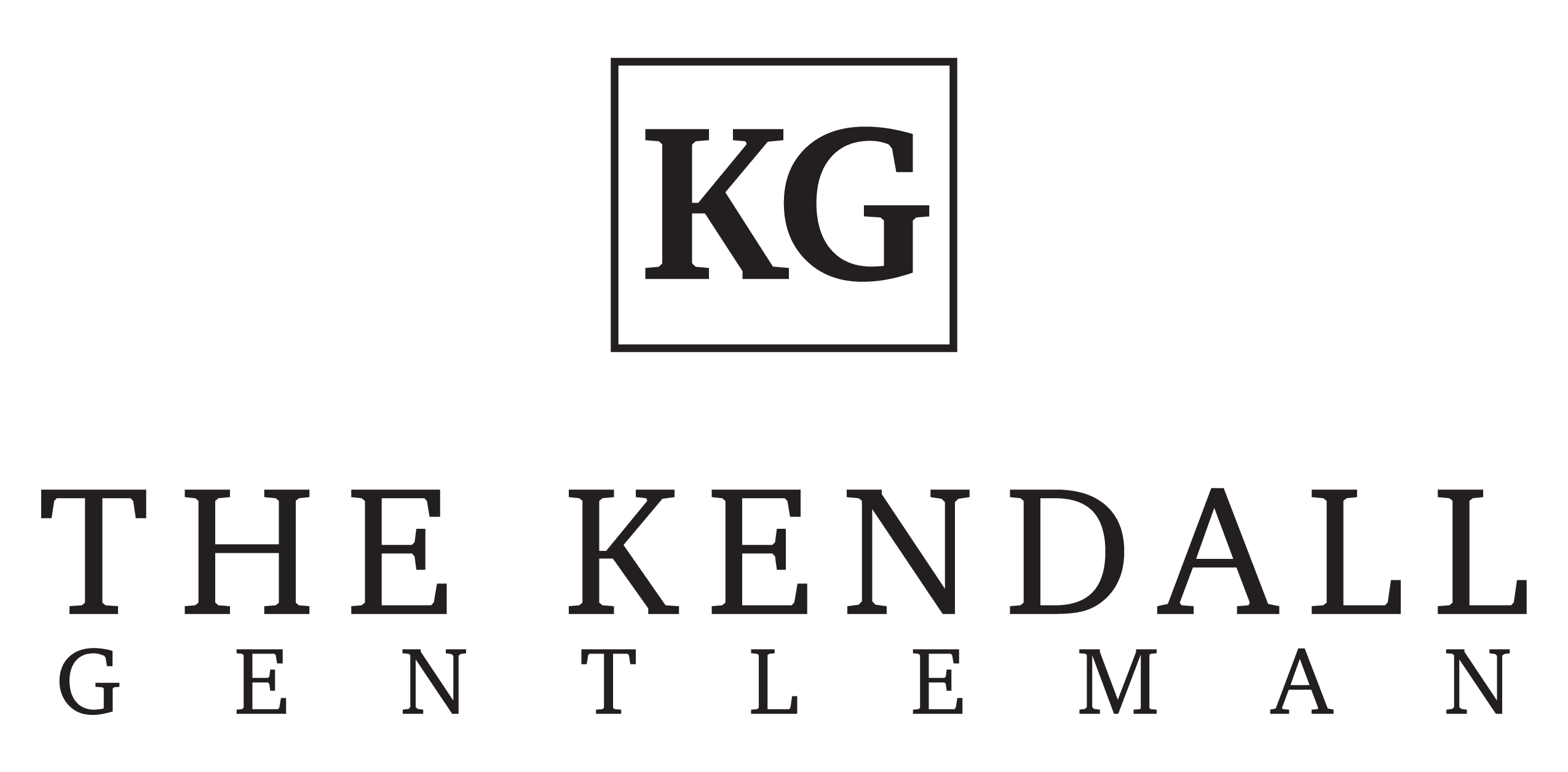 Stacked Logo for The Kendall Gentleman