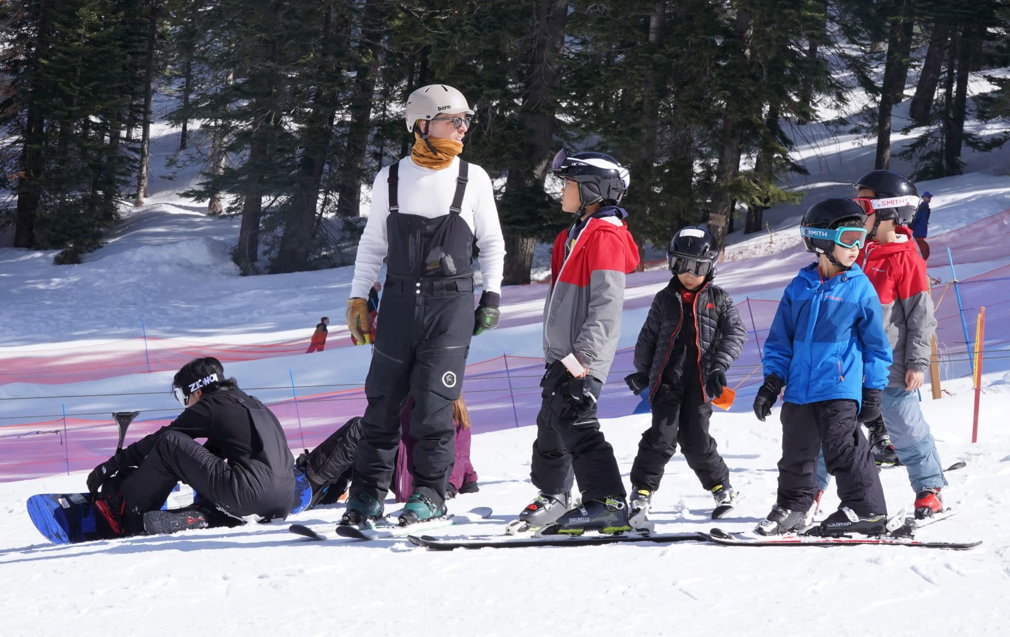 Snowboard lessons at Granlibakken Tahoe