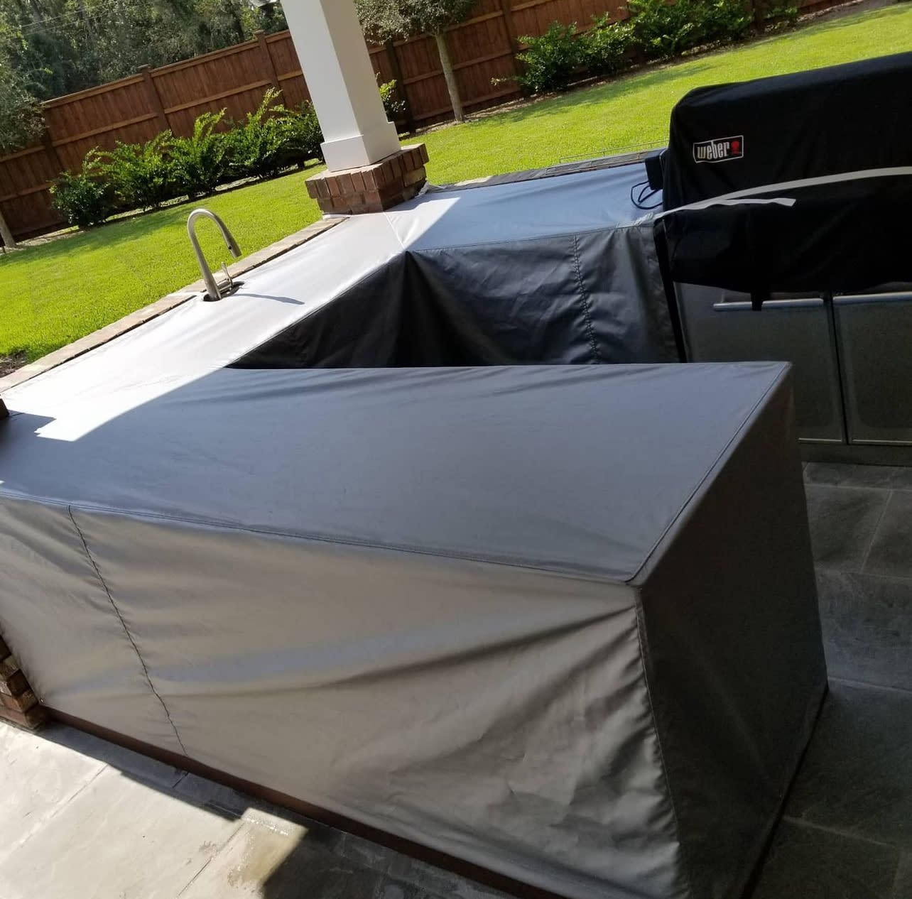 Custom Outdoor Kitchen Cover
